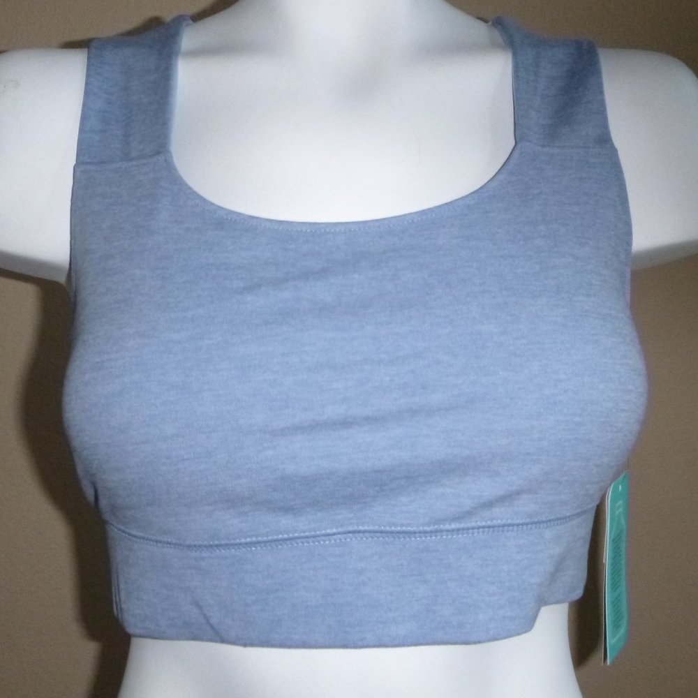 Womens MTA Sport Wide Strap Sports Exercise Activity Bra Size Medium Large  NWT
